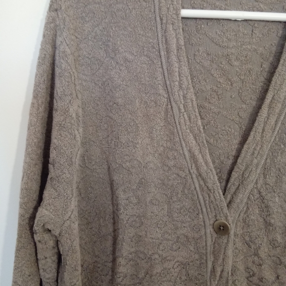 Jones New York Jacquard Terry Velour Duster - Picture 8 of 16